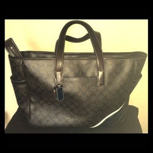 Coach zippered Tote